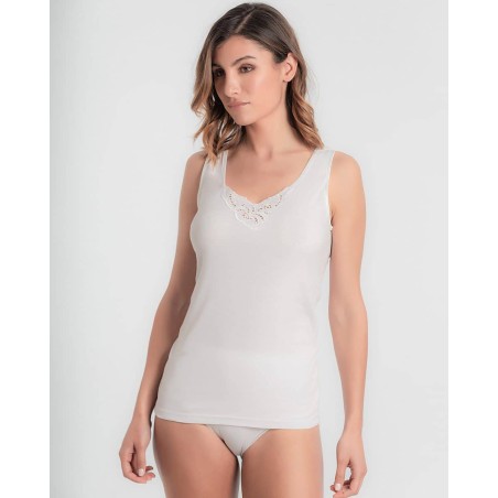 Camiseta 100% algodón tirante ancho Pack 3 Princesa