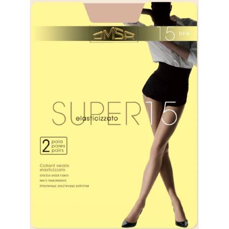 Panty Super 15 de Omsa Pack 2
