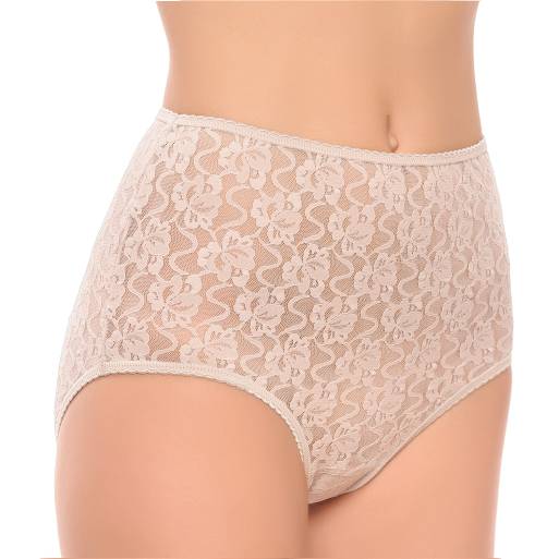 Braga alta en blonda 002 de Naiara pack 6 - Mi Cajón de Lencería