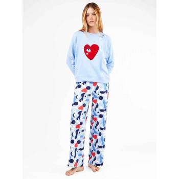 Pijama de punto corazones 2/20326S de Gisela - Mi Cajón de Lencería